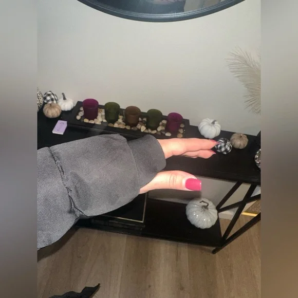 Michael Kors Black Winter Jacket with a Fur Hood - Picture 4 of 6